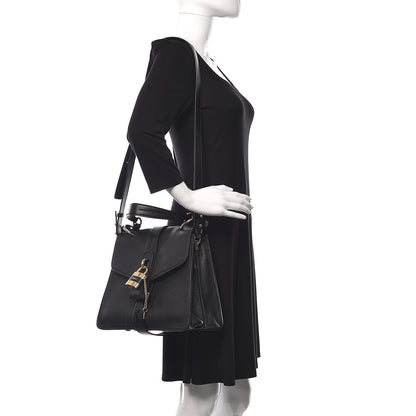 Chloe Grained Calfskin Medium Aby Day Shoulder Bag Black 3 of 14