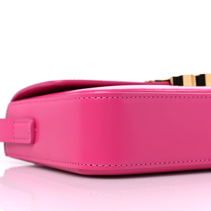 Celine Shiny Calfskin Triomphe Shoulder Bag Fuchsia 8 of 9