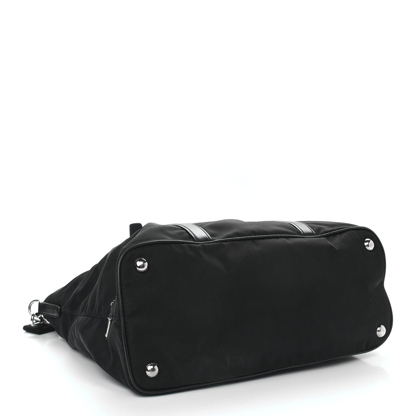 Tessuto Nylon Saffiano Weekender Black