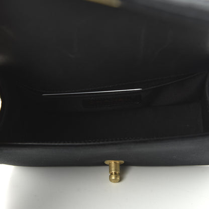 Chanel Velvet Strass Quilted Small Boy Flap Black 5 of 10