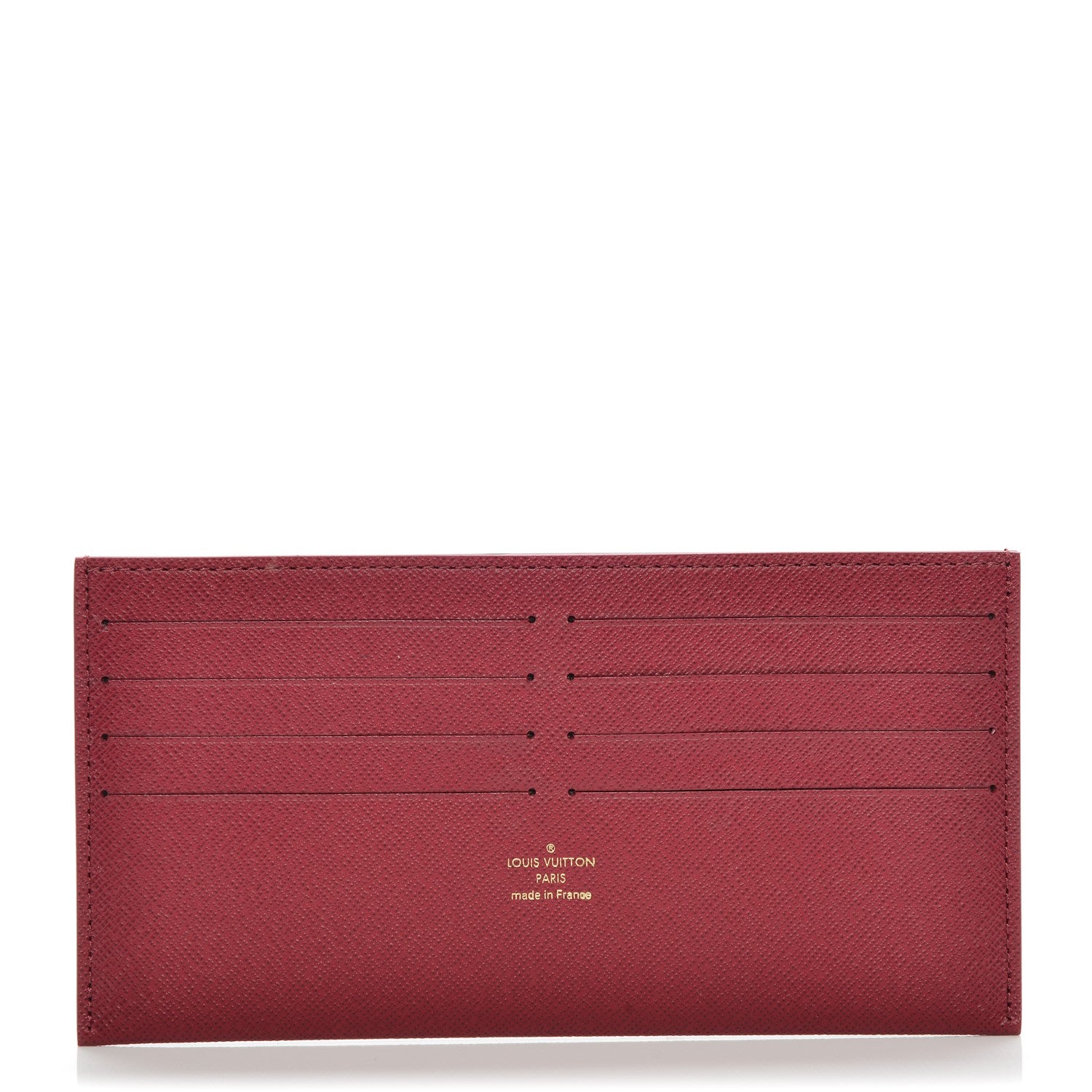 Louis Vuitton Calfskin Felicie Card Holder Insert Fuchsia 1 of 5
