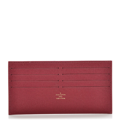 Louis Vuitton Calfskin Felicie Card Holder Insert Fuchsia 1 of 5