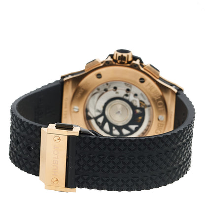 Hublot 18K Rose Gold Rubber 41mm Big Bang Automatic Watch Black 341.PX.130.RX 3 of 4