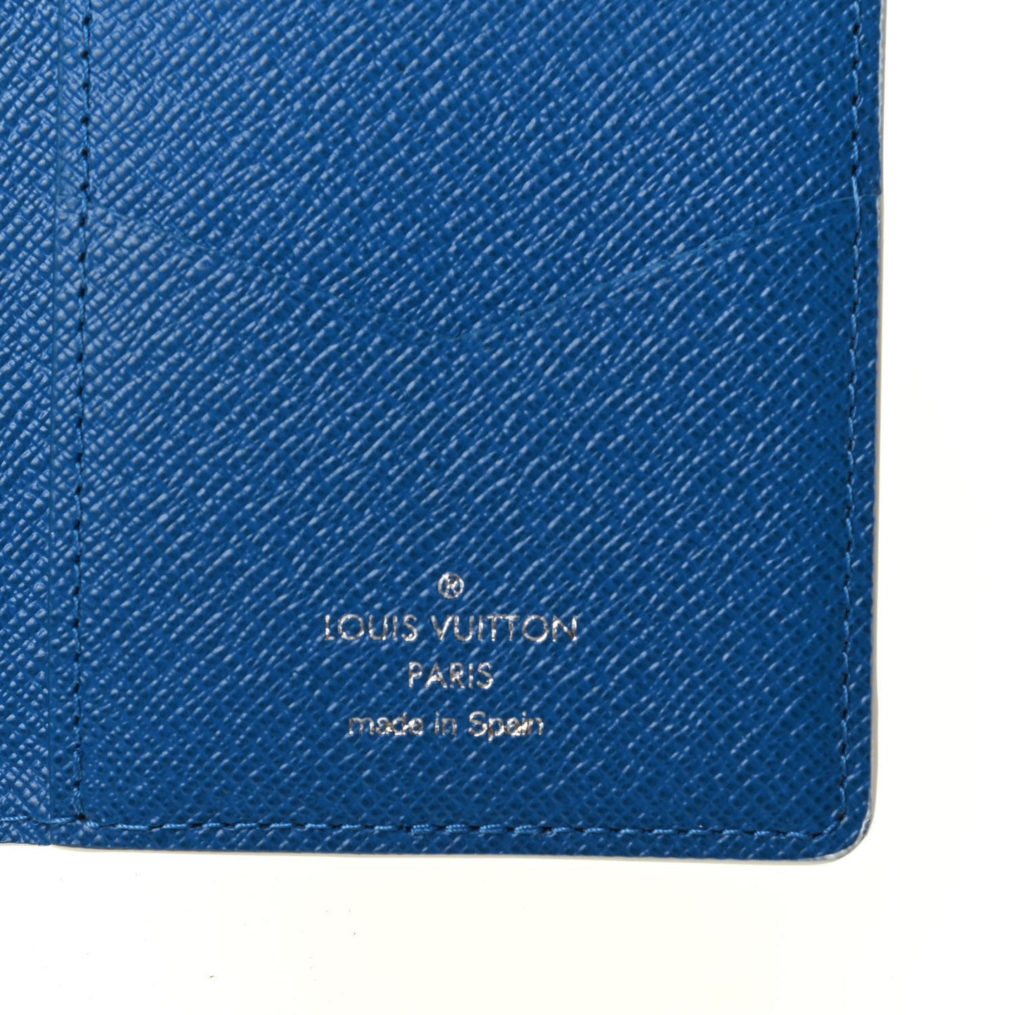 Monogram Watercolor Pocket Organizer NM Multicolor