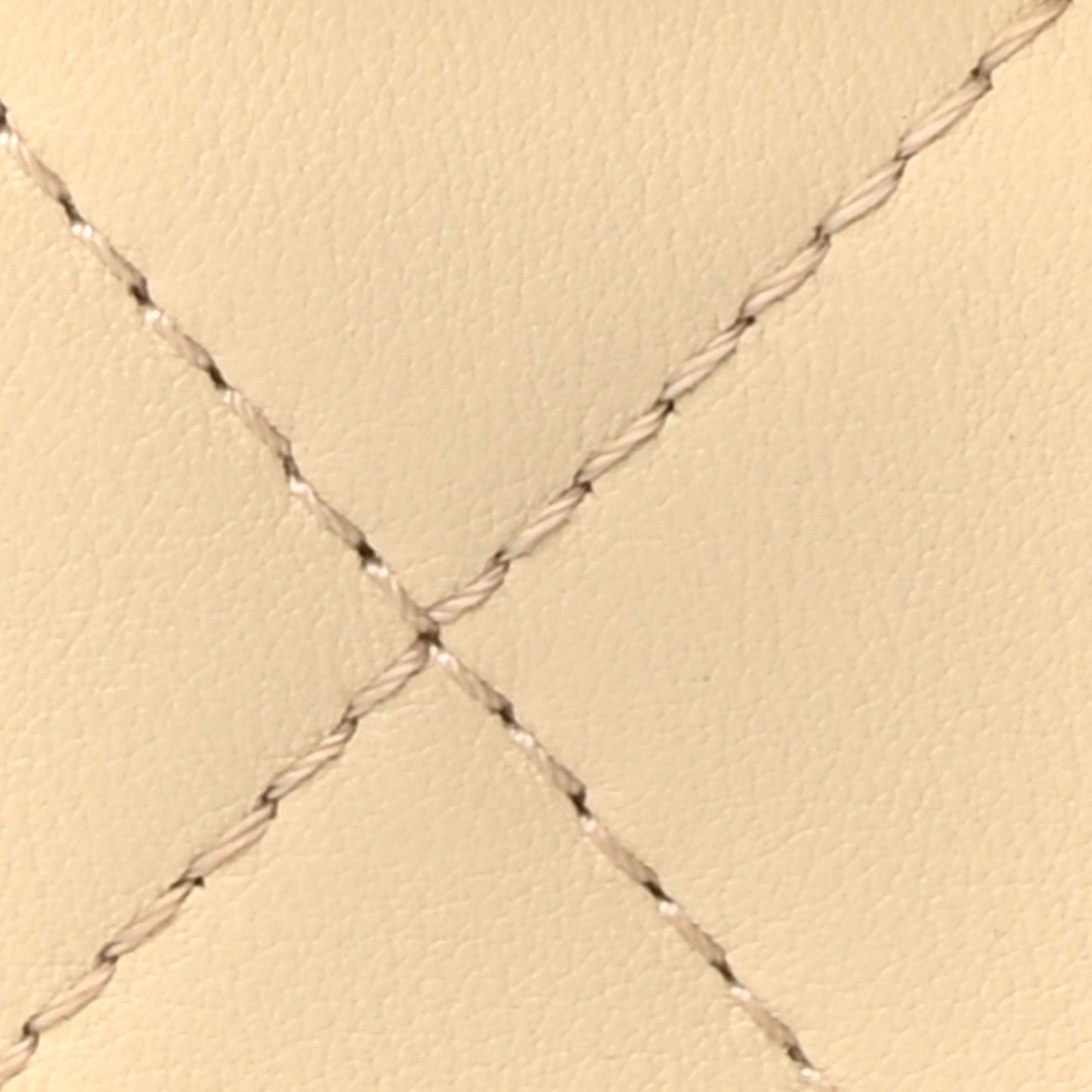 Calfskin Quilted In the Business Flap Bag Light Beige