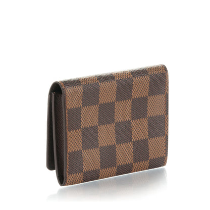 Louis Vuitton Damier Ebene Business Card Holder 3 of 8