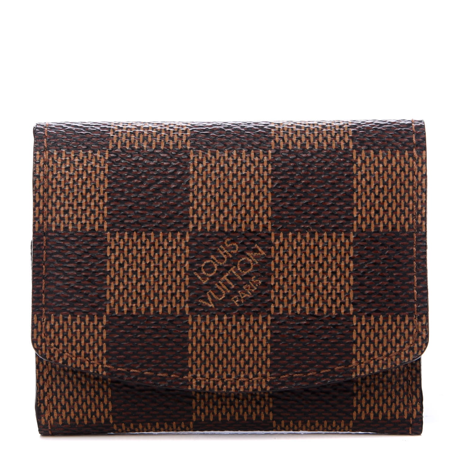 Louis Vuitton Damier Ebene Cufflinks Case 1 of 6