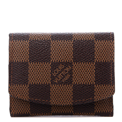 Louis Vuitton Damier Ebene Cufflinks Case 1 of 6