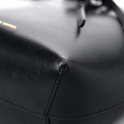 Mansur Gavriel Calfskin Mini Bucket Bag Black Ballerina 8 of 15
