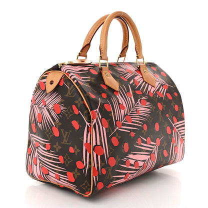 Louis Vuitton Monogram Jungle Dots Speedy 30 Sugar Pink Poppy 3 of 12