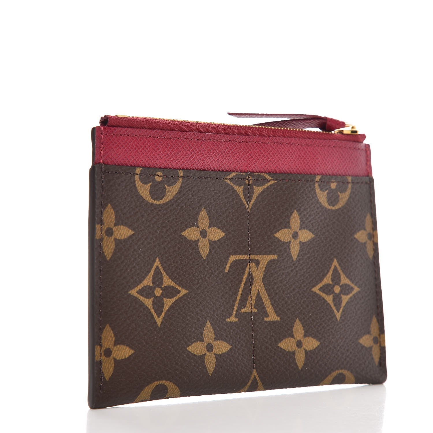 Louis Vuitton Monogram Zipped Card Holder Fuchsia 3 of 7