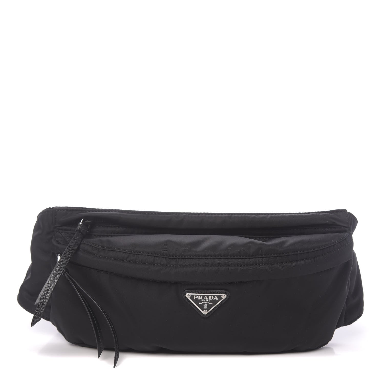 Prada Tessuto Nylon Belt Bag Black 1 of 11