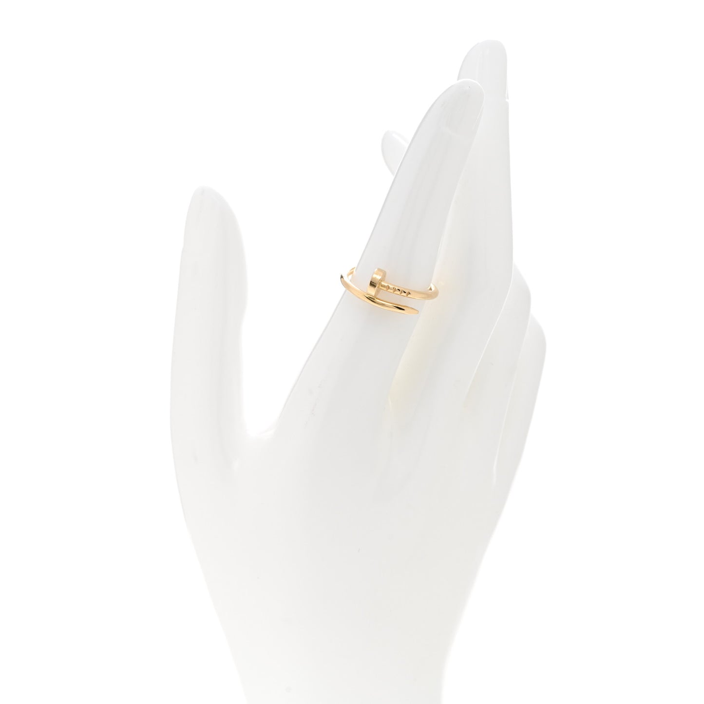 18K Yellow Gold Small Juste Un Clou Ring 52 6