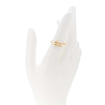Cartier 18K Yellow Gold Small Juste Un Clou Ring 52 6 2 of 5