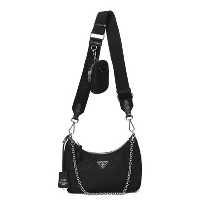 Prada Nylon Re-Edition 2005 Shoulder Bag Black 1 of 9