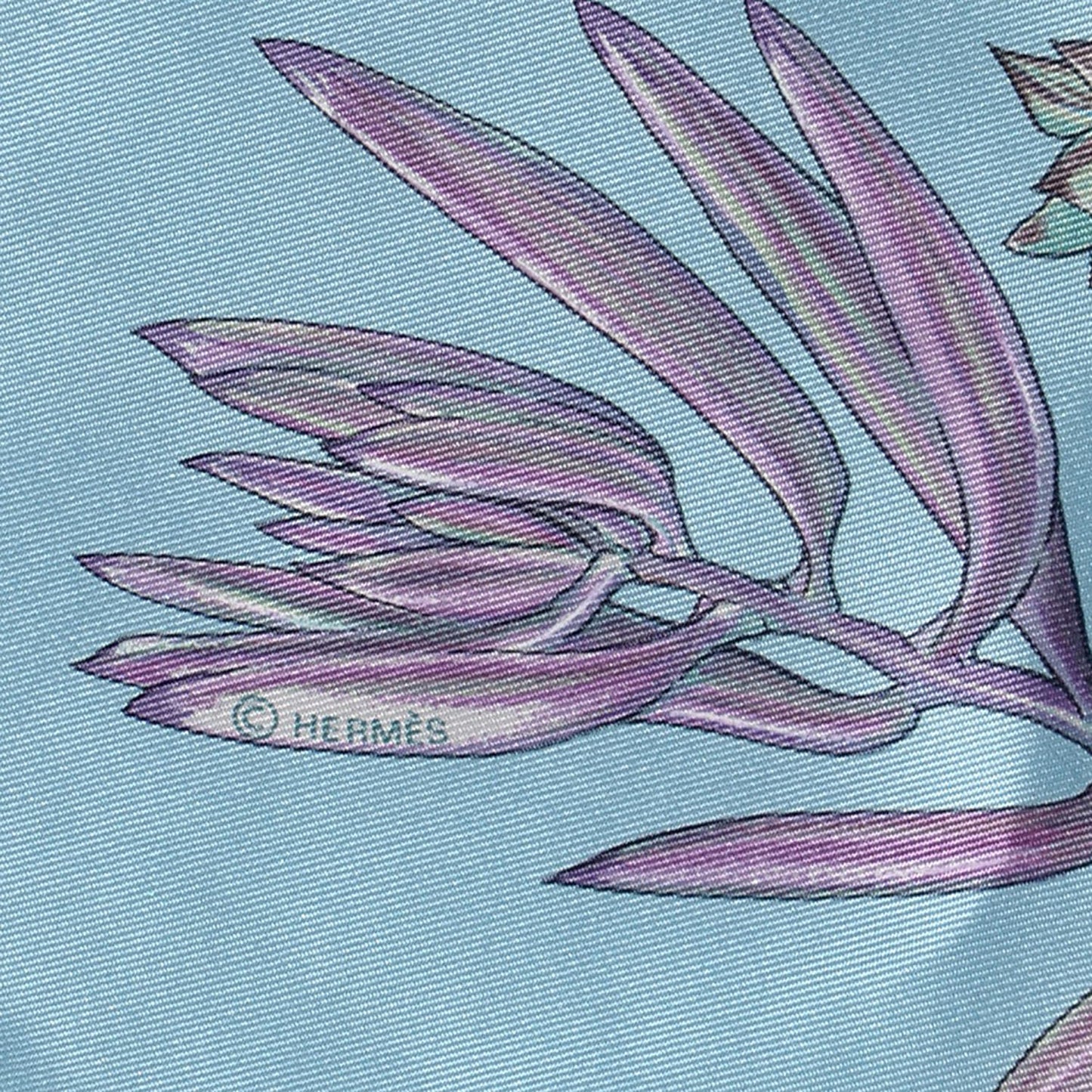 Silk Jardin Secret Scarf 90