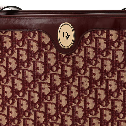 Christian Dior Monogram Shoulder Bag Red 7 of 10