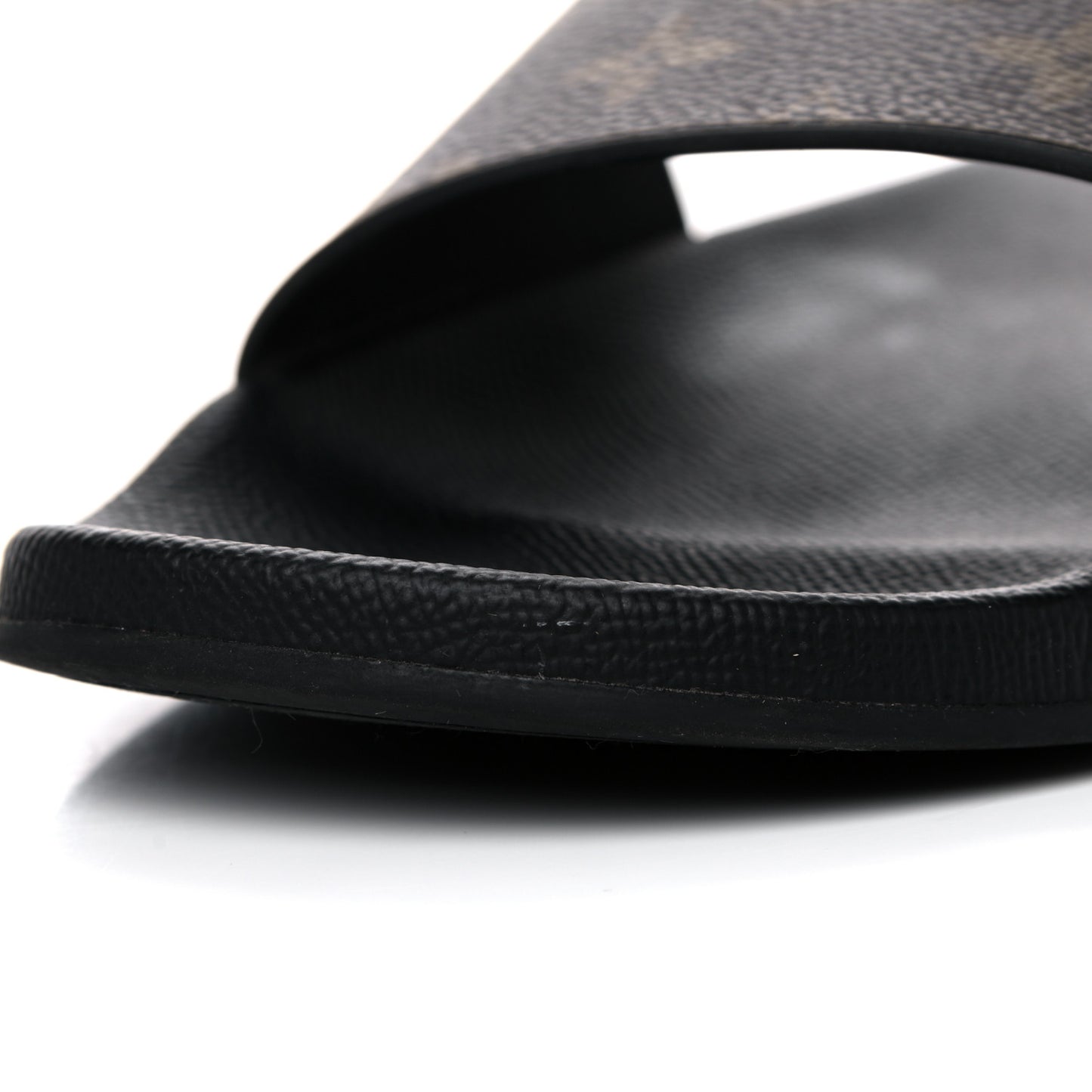 Rubber Monogram Mens Waterfront Mules 8.5 Macassar