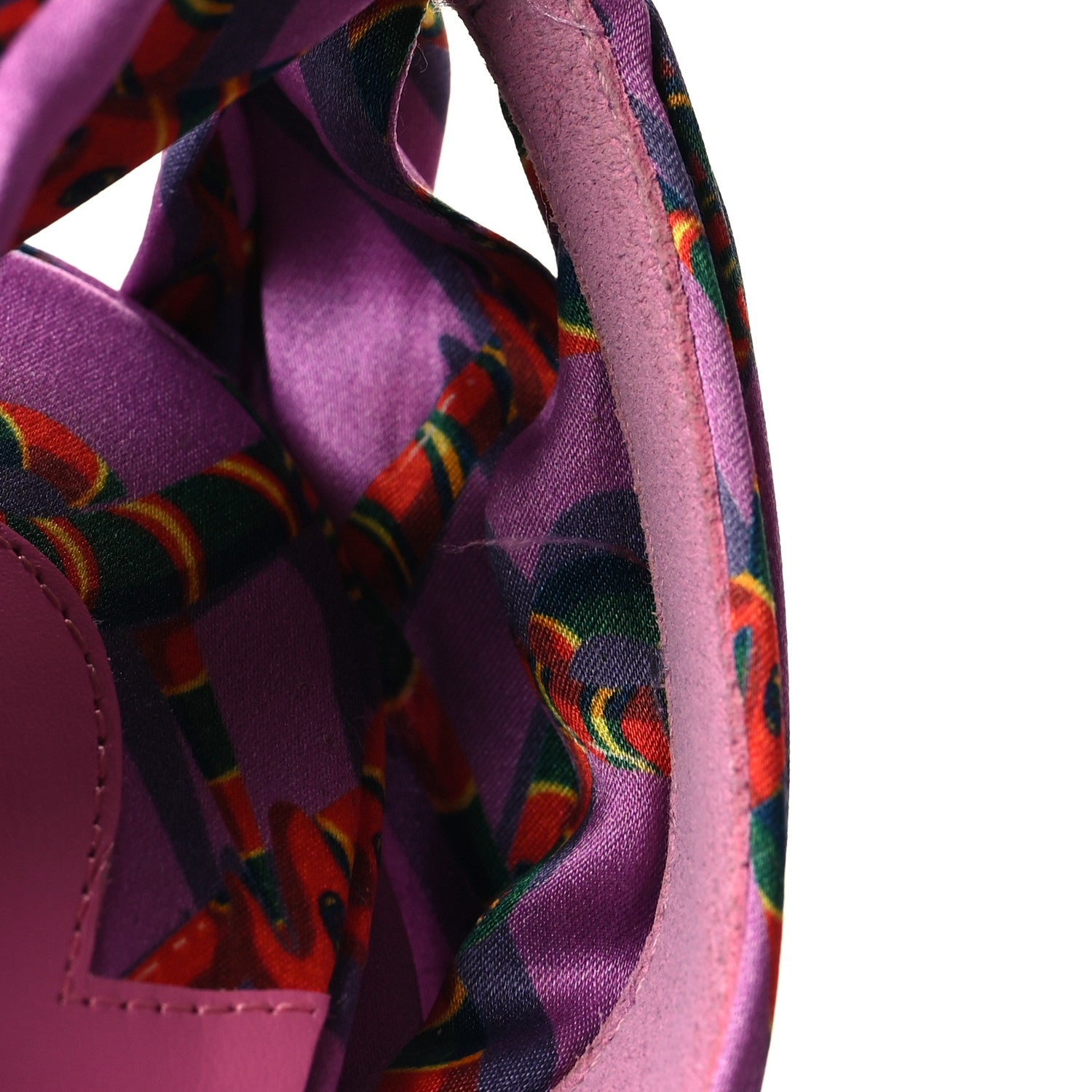 Christian Louboutin Crepe Satin Naja Chain Sandale Du Desert 100 Ankle Wrap Sandals 36.5 Gummy 8 of 9