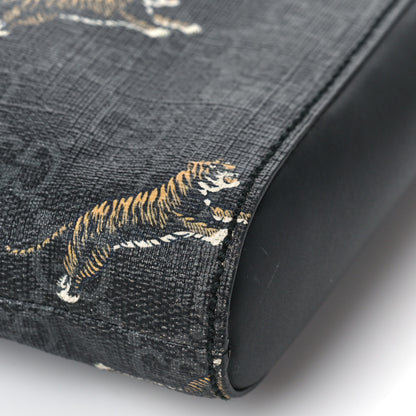Gucci GG Supreme Monogram Tigers Web Messenger Bag Black Multicolor 9 of 9