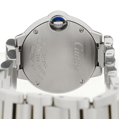 Cartier Stainless Steel Diamond Bezel 28mm Ballon Bleu De Cartier Quartz Watch 3 of 4