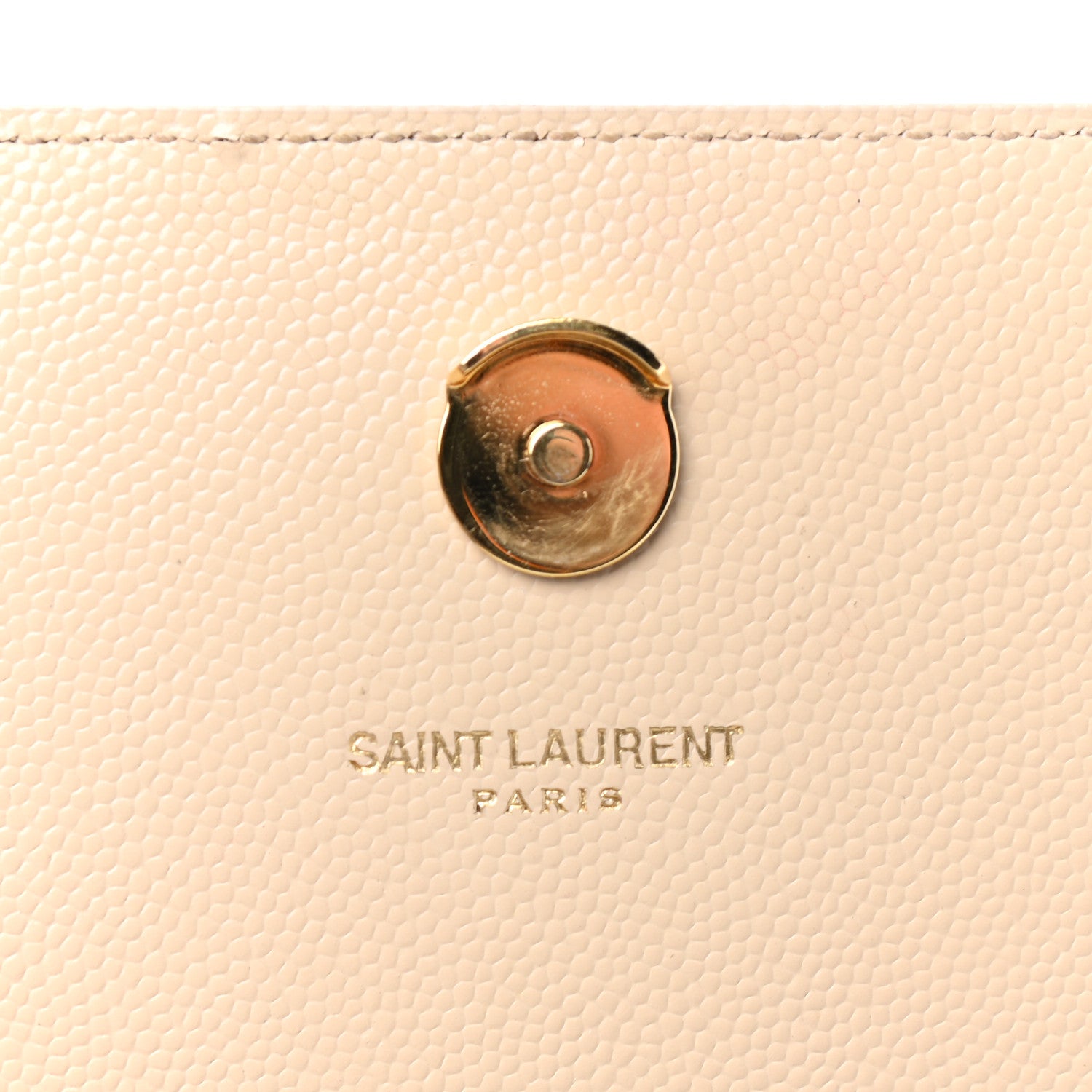 Saint Laurent Grain De Poudre Small Monogram Kate Satchel Nude Powder 9 of 9