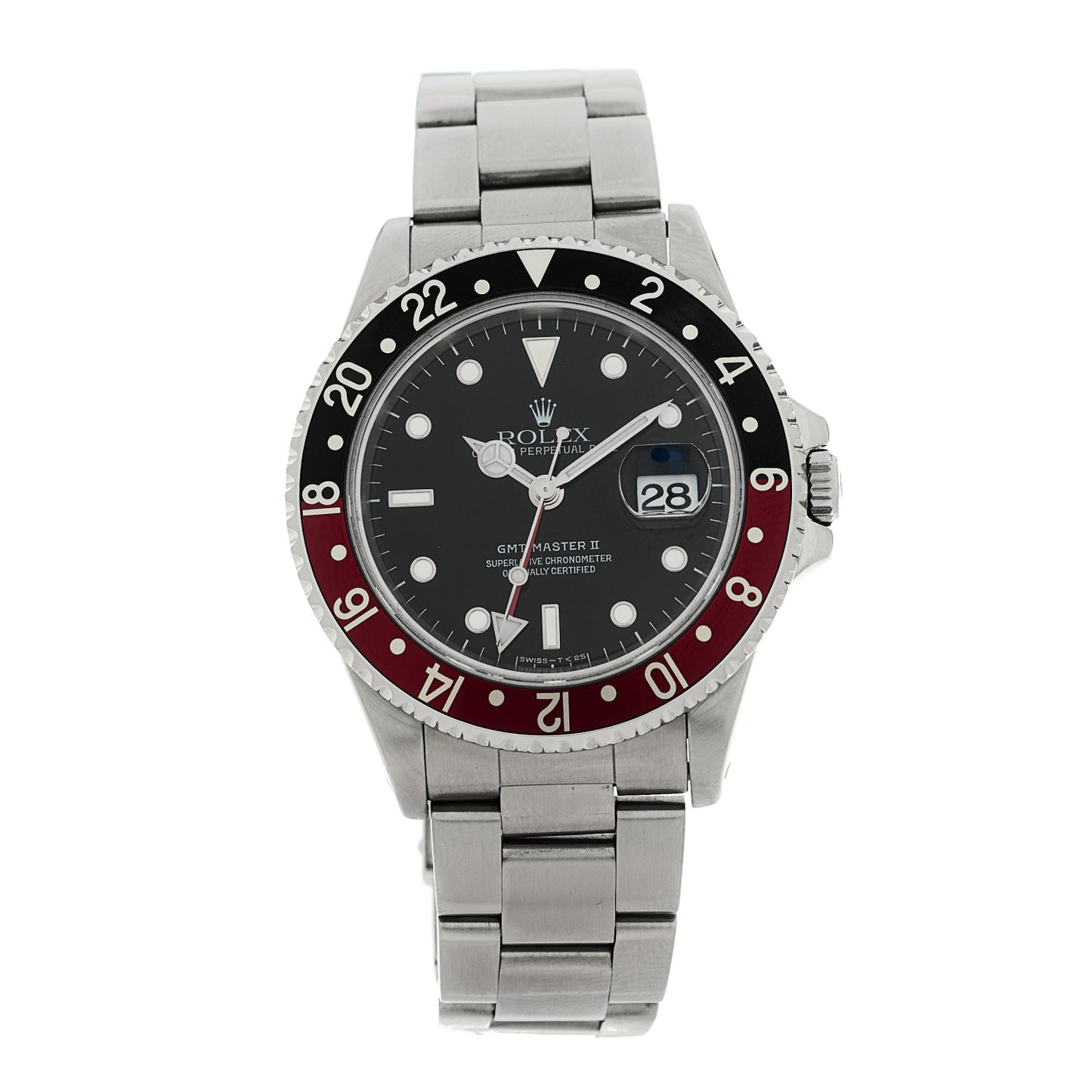 Stainless Steel 40mm Oyster Perpetual Date GMT Master II Coke Watch 16710