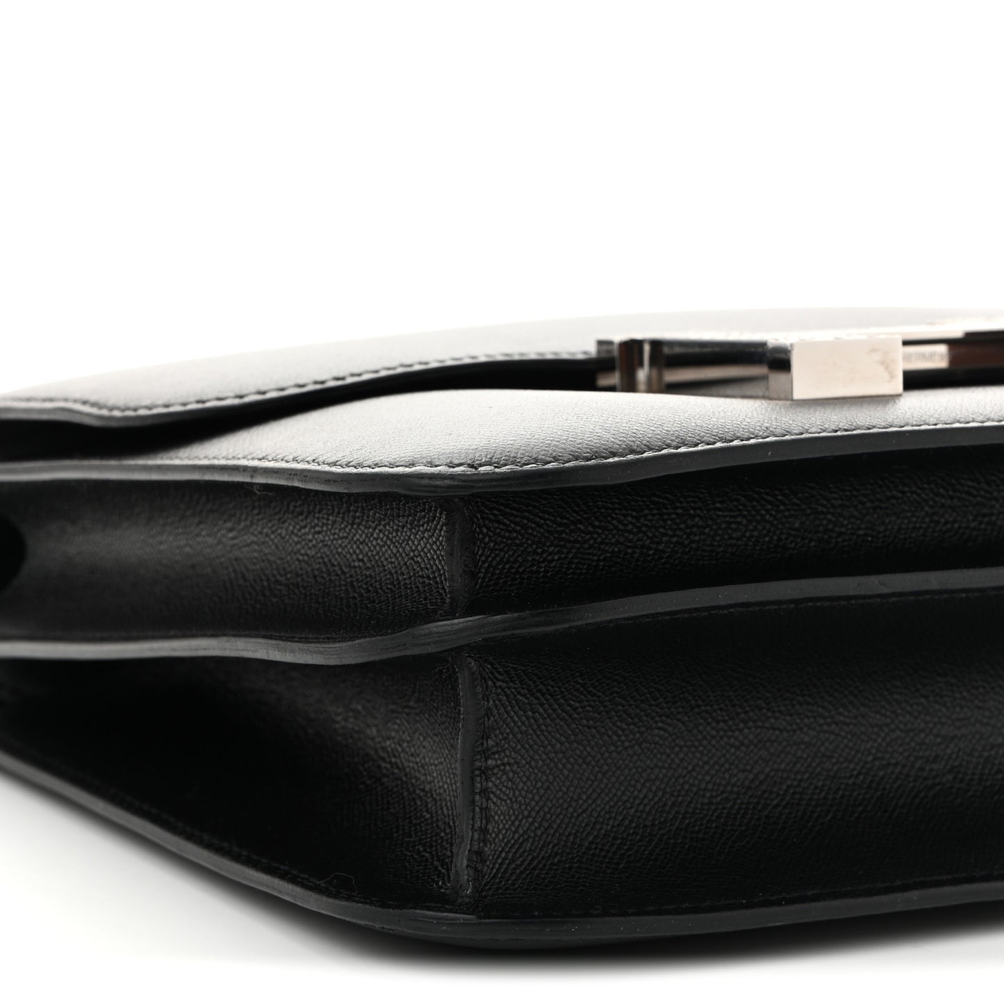 Madame Calfskin Lizard Constance 24 Black Ombre