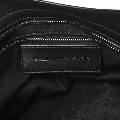 Balenciaga Agneau Classic Silver Hardware City Black 12 of 13