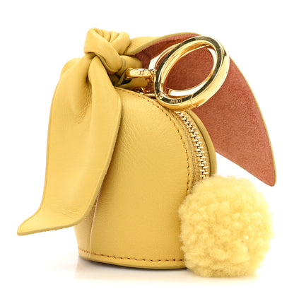 Loewe Calfskin Bunny Charm Dark Yellow 3 of 7