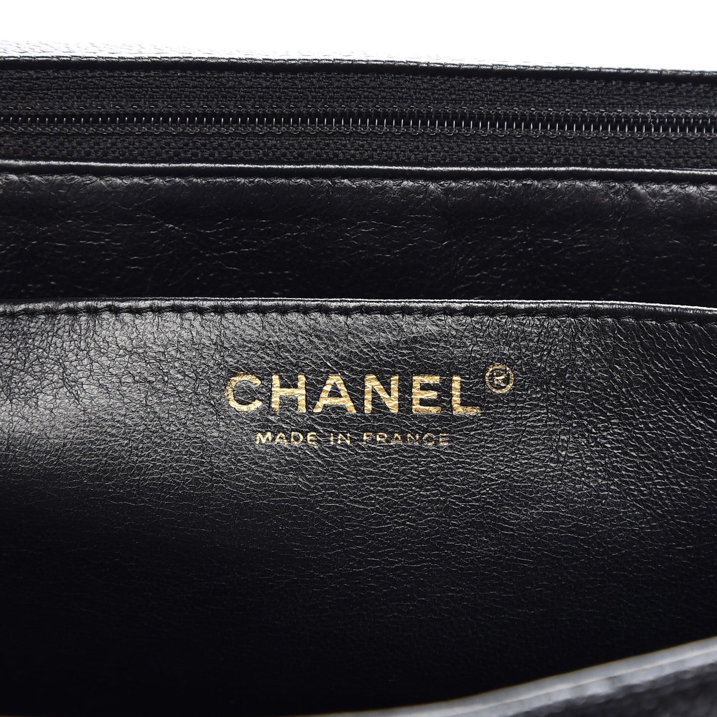 Caviar Quilted Maxi Single Flap Black