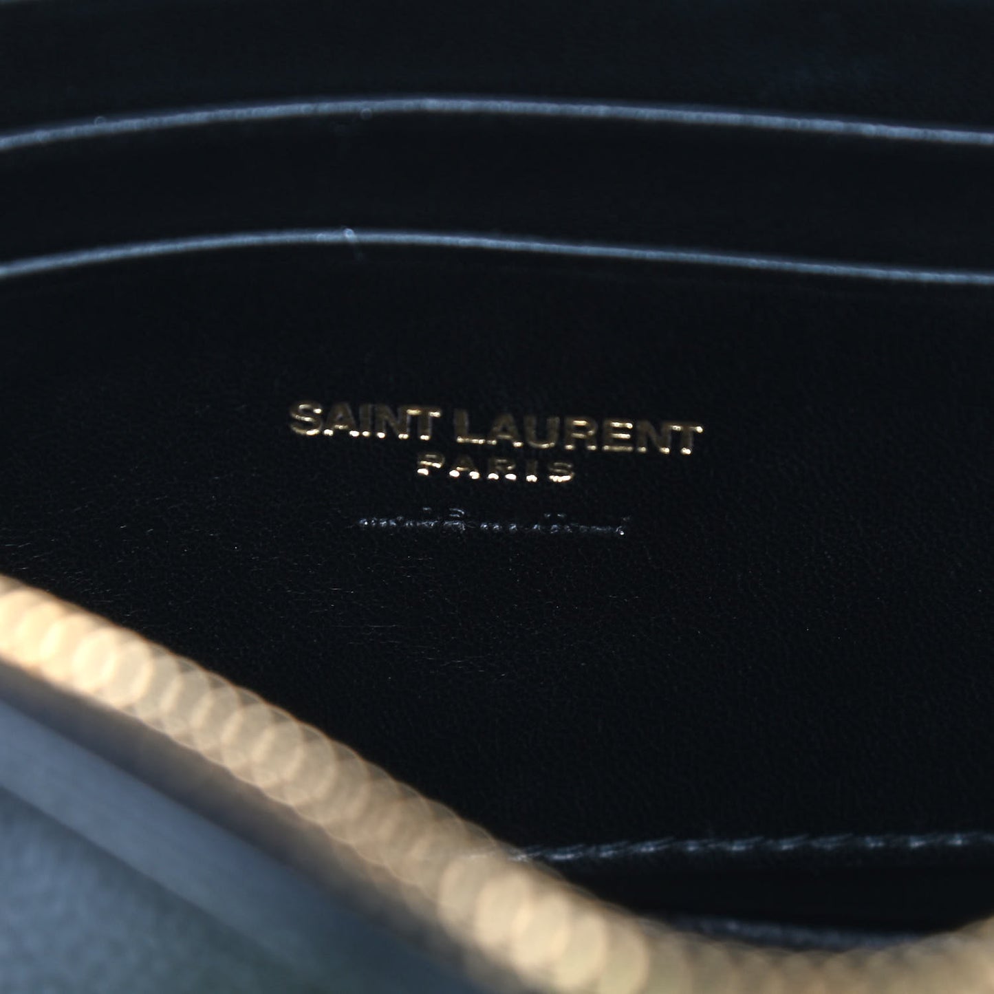 Grain De Poudre Matelasse Monogram Mini Lou Camera Bag Black
