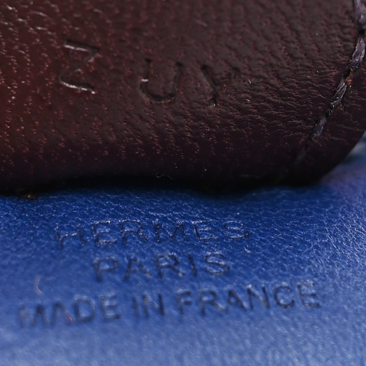 Hermes Milo Lambskin Grigri Rodeo Horse Bag Charm PM Rouge Sellier Mauve Sylvestre Bleu Saphir 3 of 3