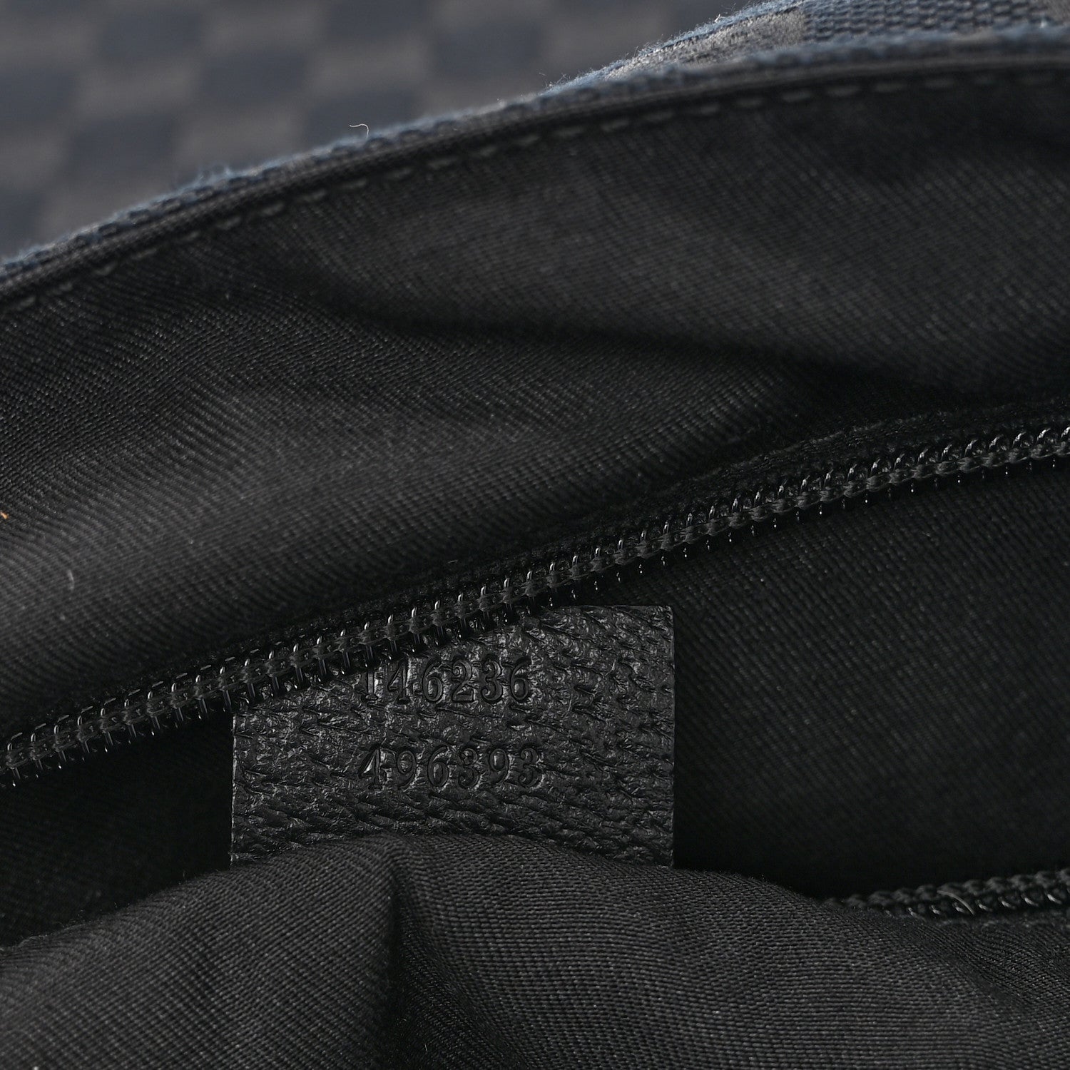 Gucci Monogram Small Flap Messenger Bag Black 7 of 10