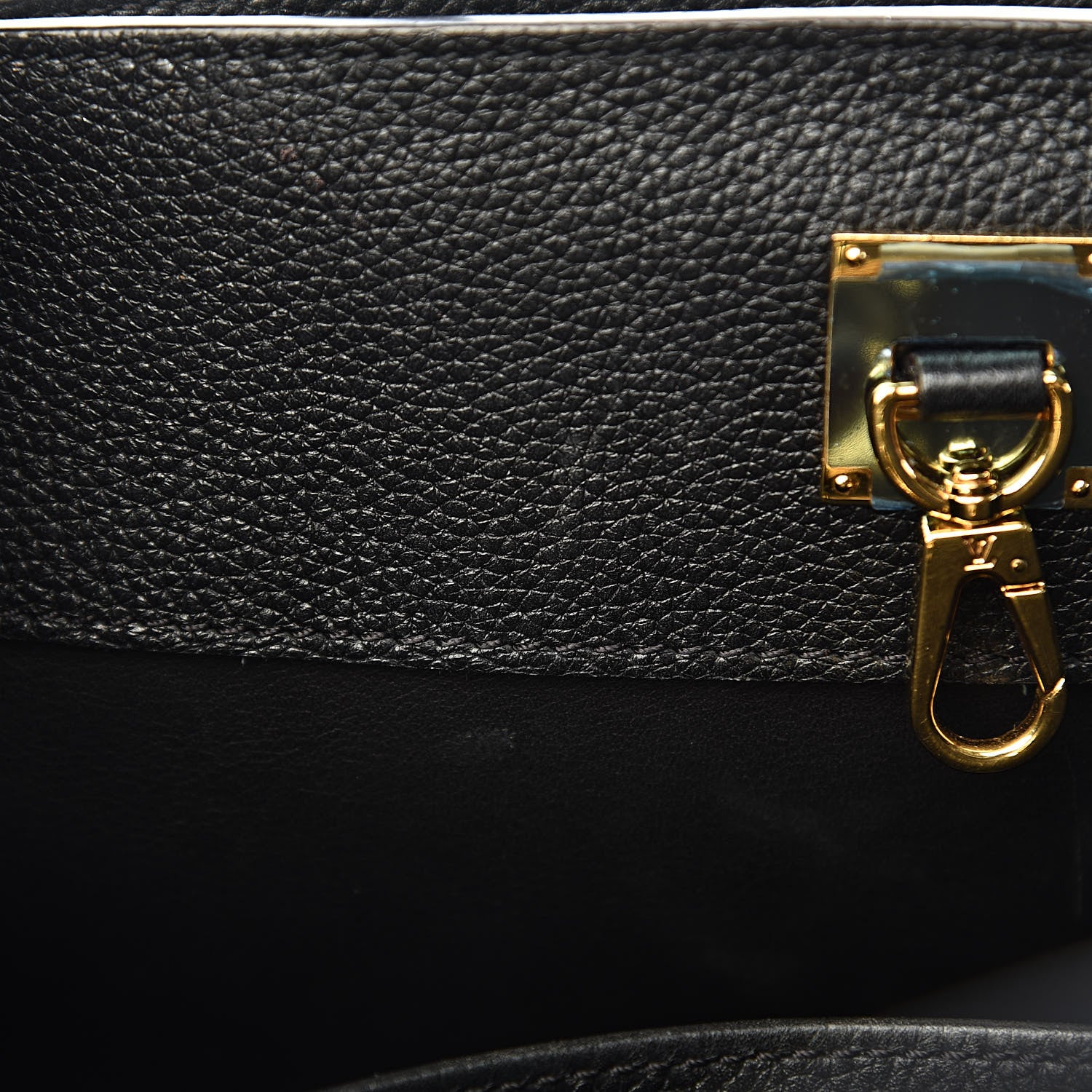 Louis Vuitton Taurillon City Steamer PM Black 8 of 13