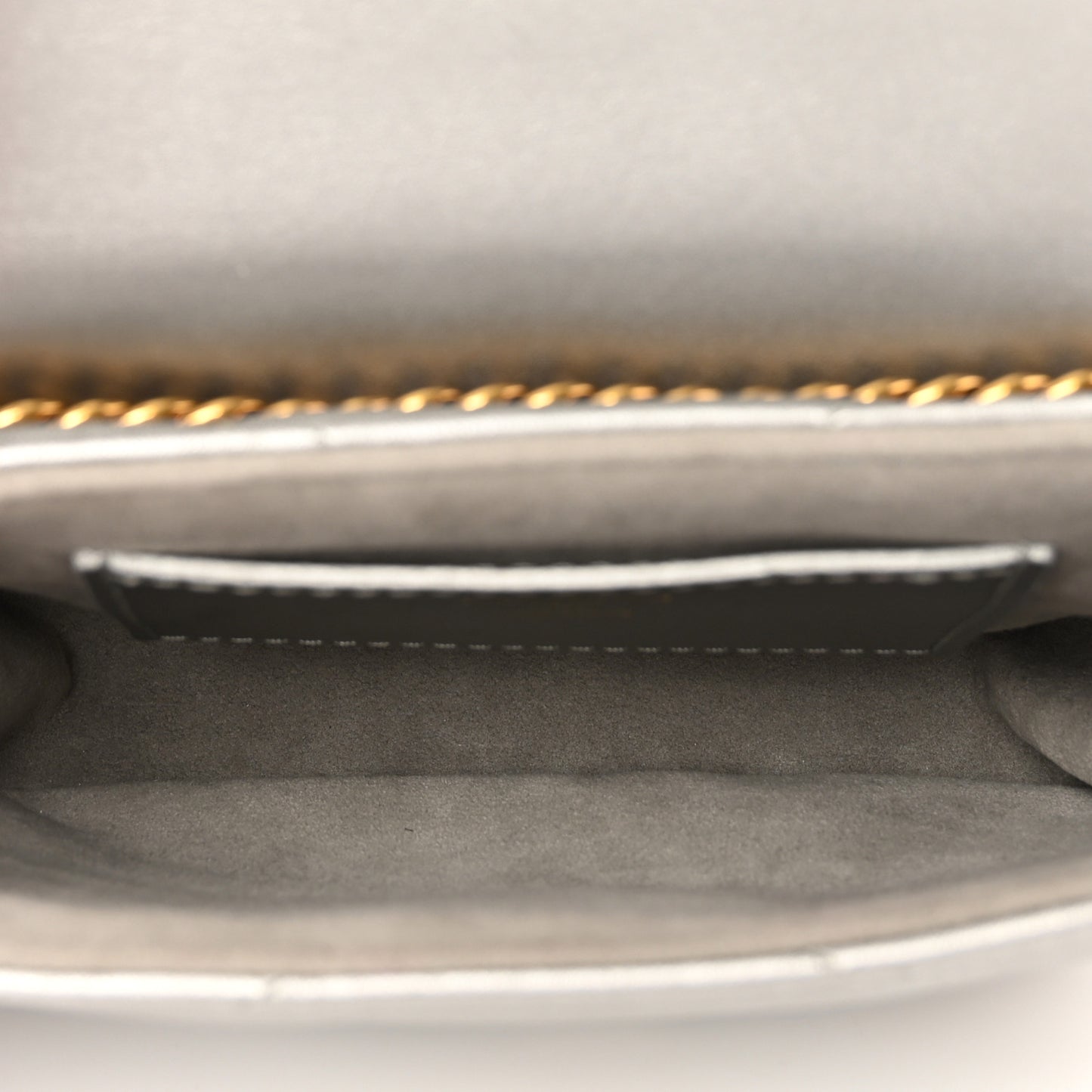 Calfskin New Wave Multi Pochette Metallic Grey