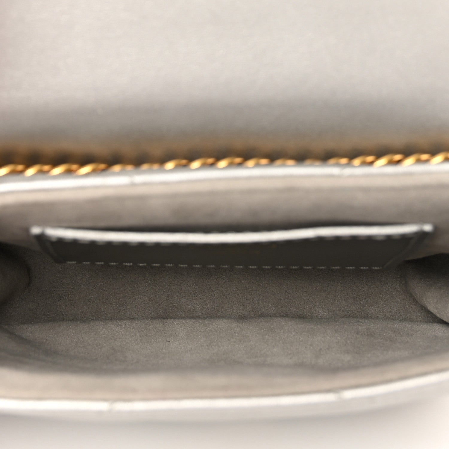 Louis Vuitton Calfskin New Wave Multi Pochette Metallic Grey 8 of 10