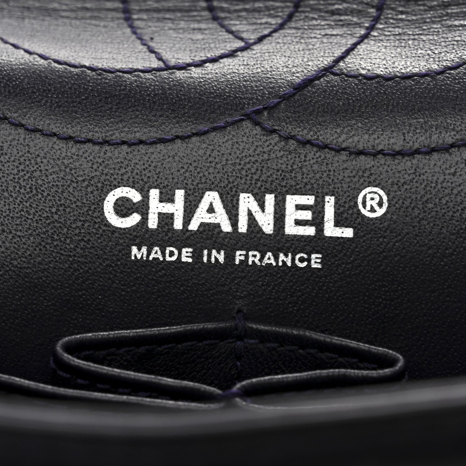 Chanel Aged Calfskin Quilted 2.55 Reissue 226 Flap Dark Purple 6 of 10