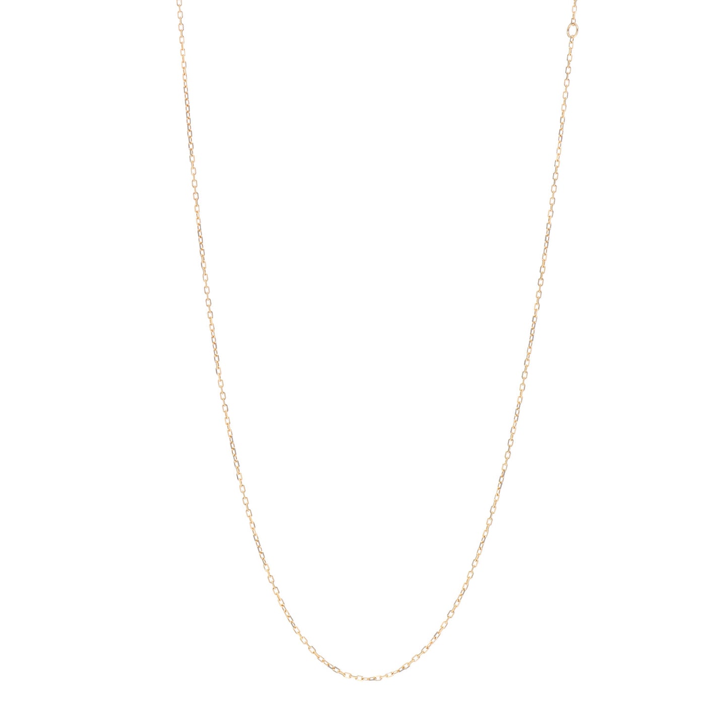 18K Yellow Gold Chain Necklace
