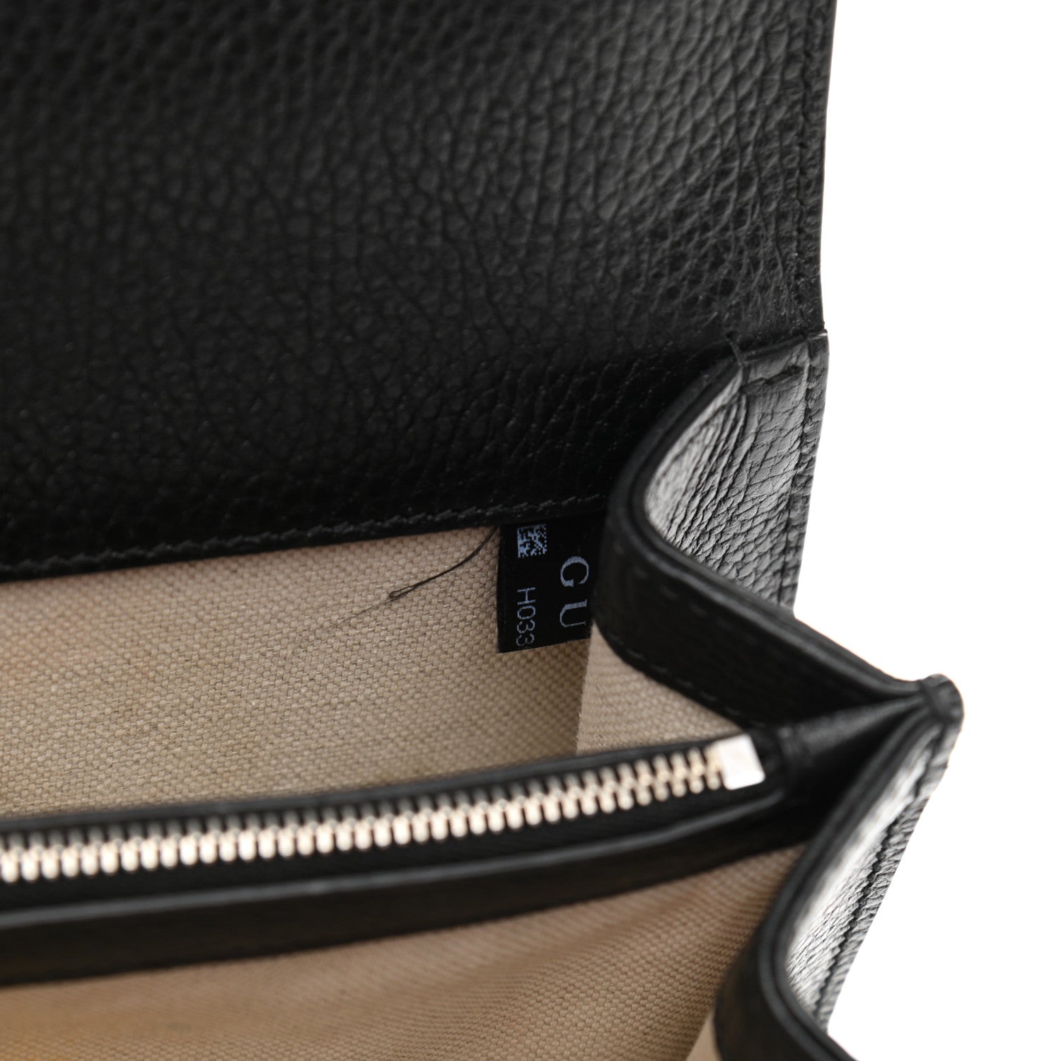 Gucci Pebbled Calfskin Small Dionysus Shoulder Bag Black 8 of 17