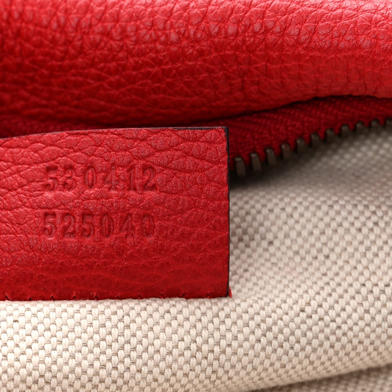 Gucci Grained Calfskin Logo Belt Bag Hibiscus Red 7 of 10