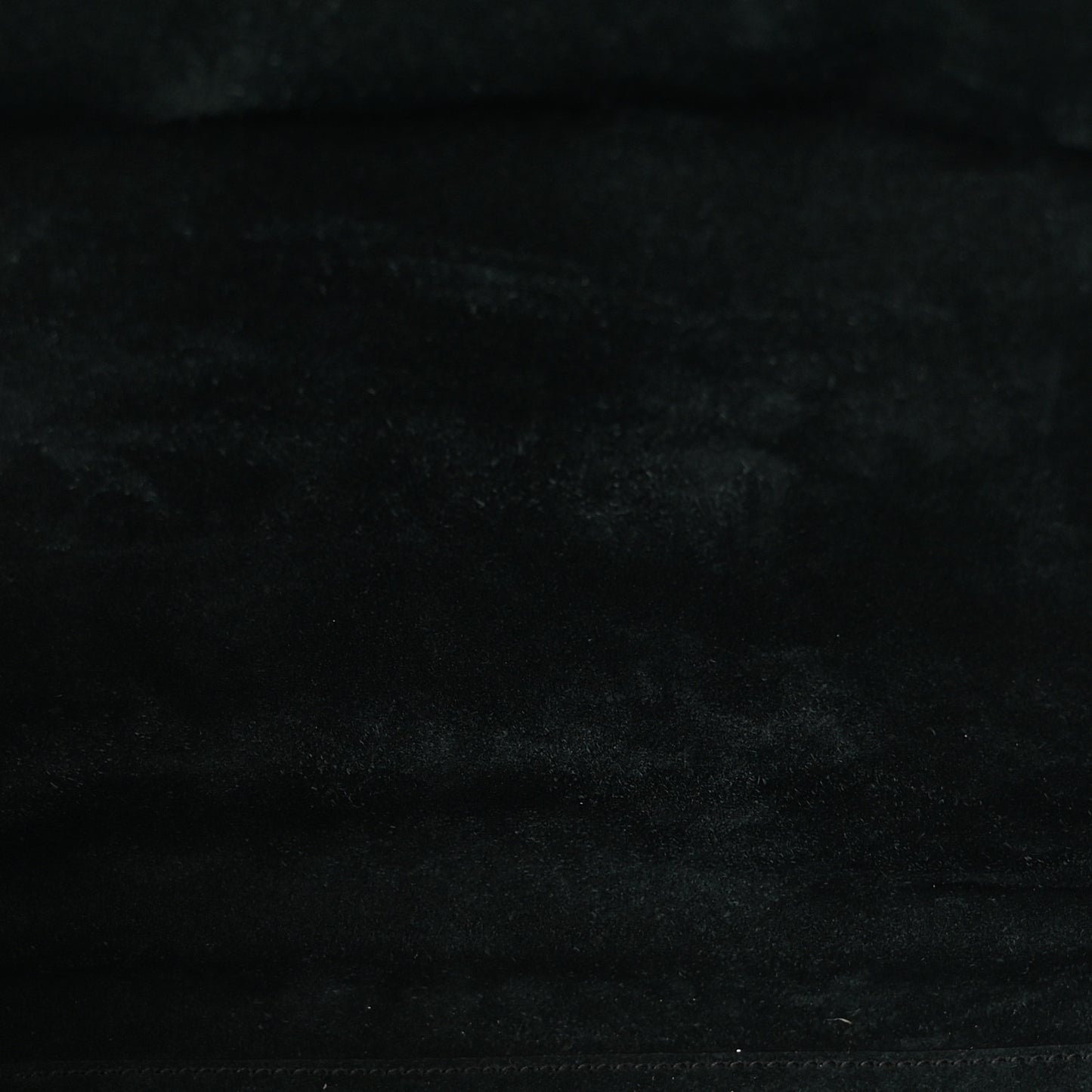 Smooth Calfskin Suede Medium Reversible Monogram Kate Satchel Black
