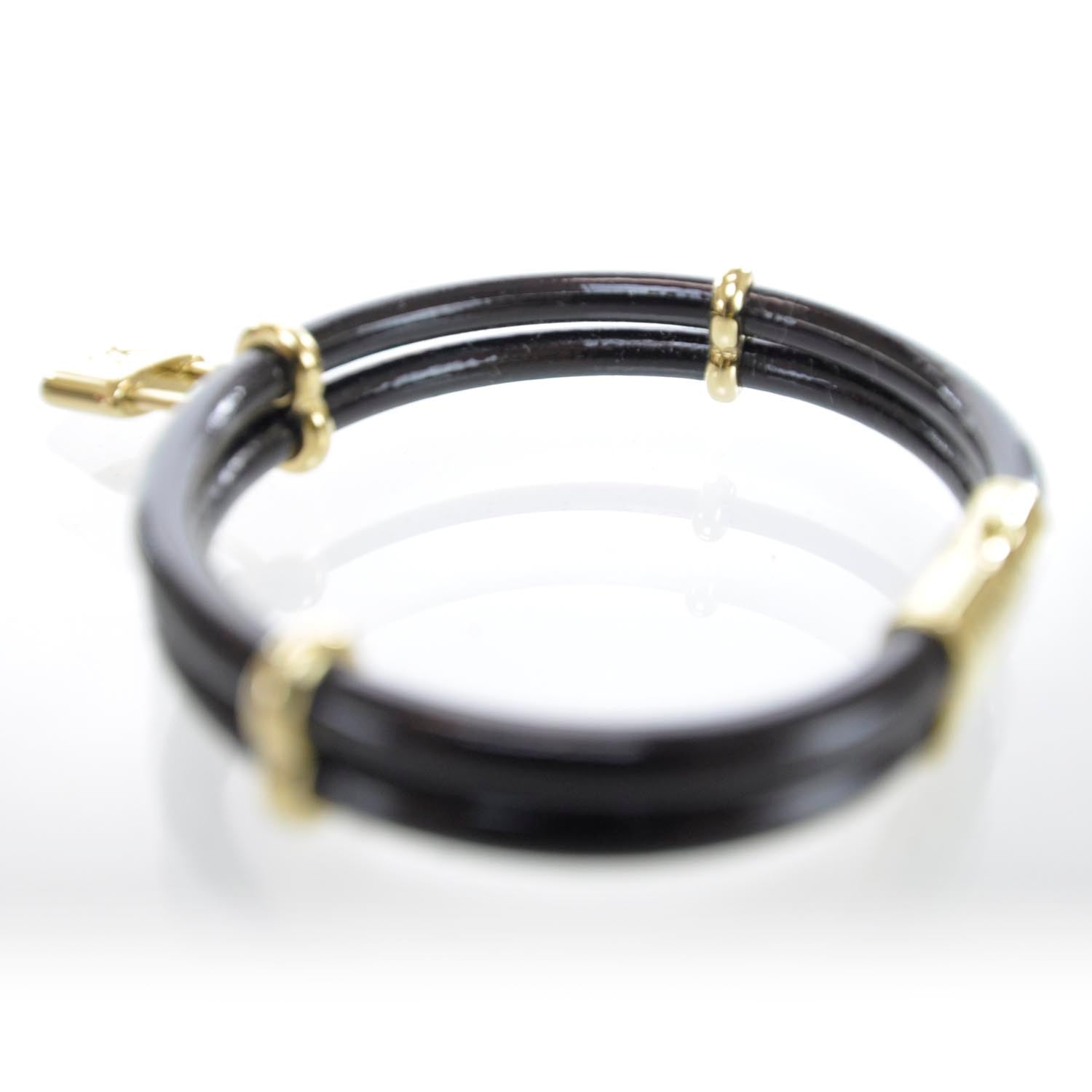 Louis Vuitton Vernis Keep it Twice Leather Bracelet 4 of 6