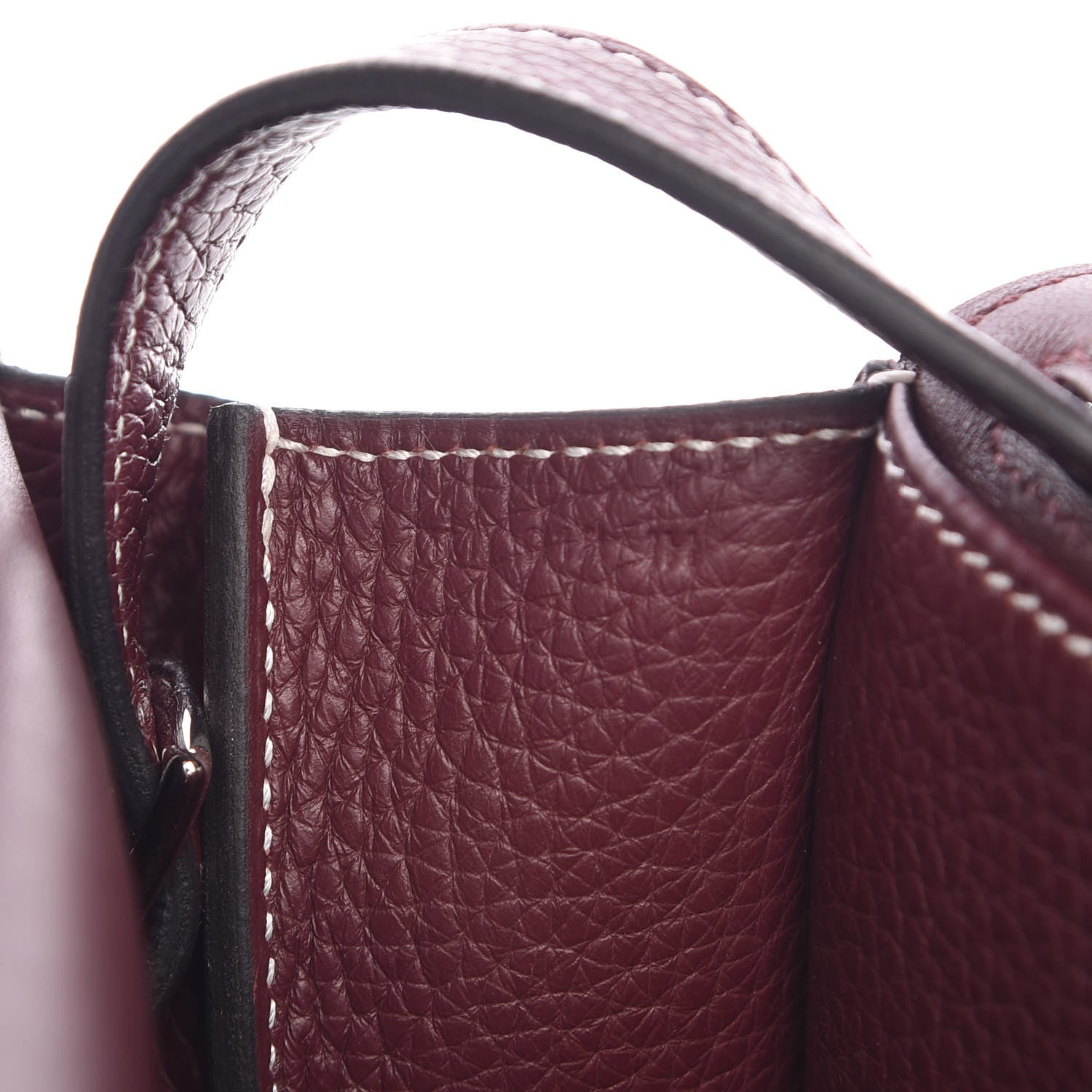 Hermes Taurillon Clemence Halzan 31 Bordeaux 9 of 14