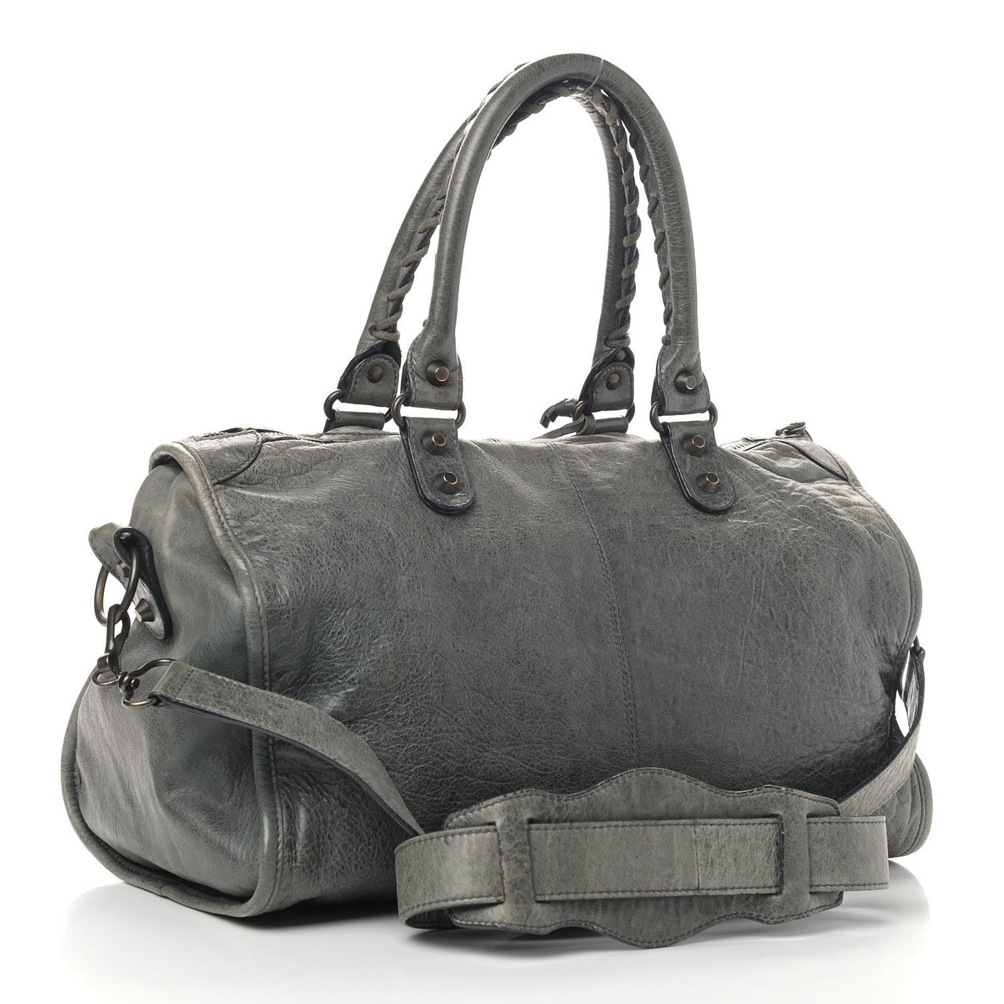 Agneau Classic Hardware Maxi Twiggy Anthracite