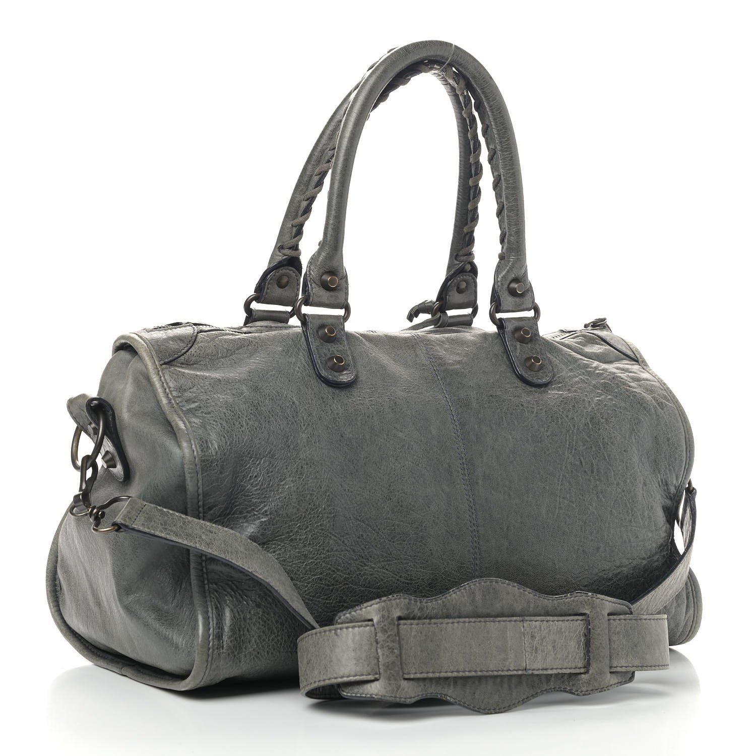 Balenciaga Agneau Classic Hardware Maxi Twiggy Anthracite 2 of 9