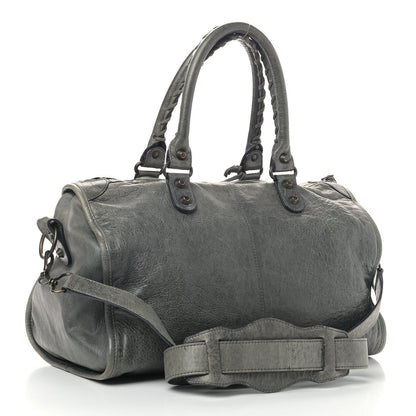 Balenciaga Agneau Classic Hardware Maxi Twiggy Anthracite 2 of 9