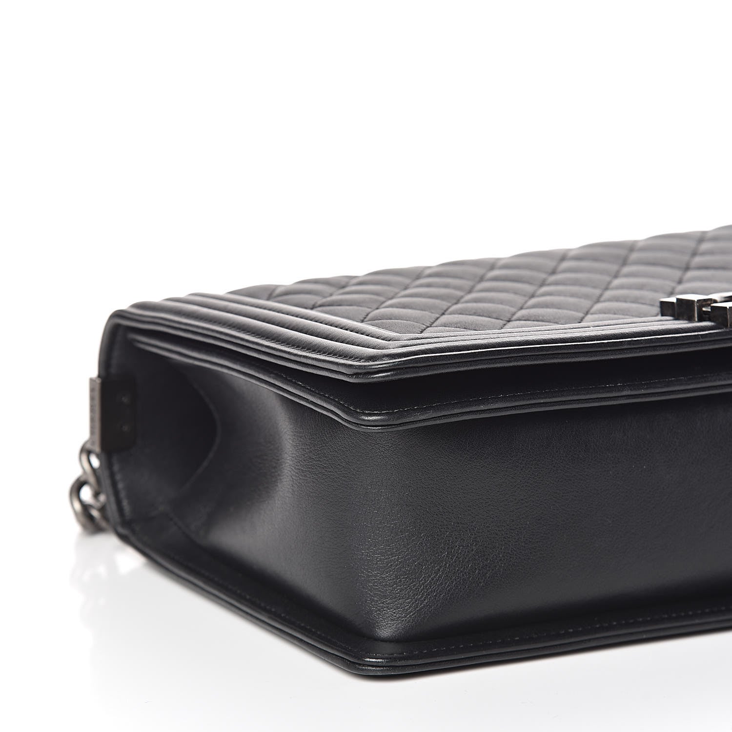 Chanel Lambskin Quilted New Medium Boy Flap Black 8 of 14