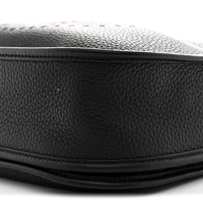 Hermes Taurillon Clemence Evelyne III PM Black 10 of 12
