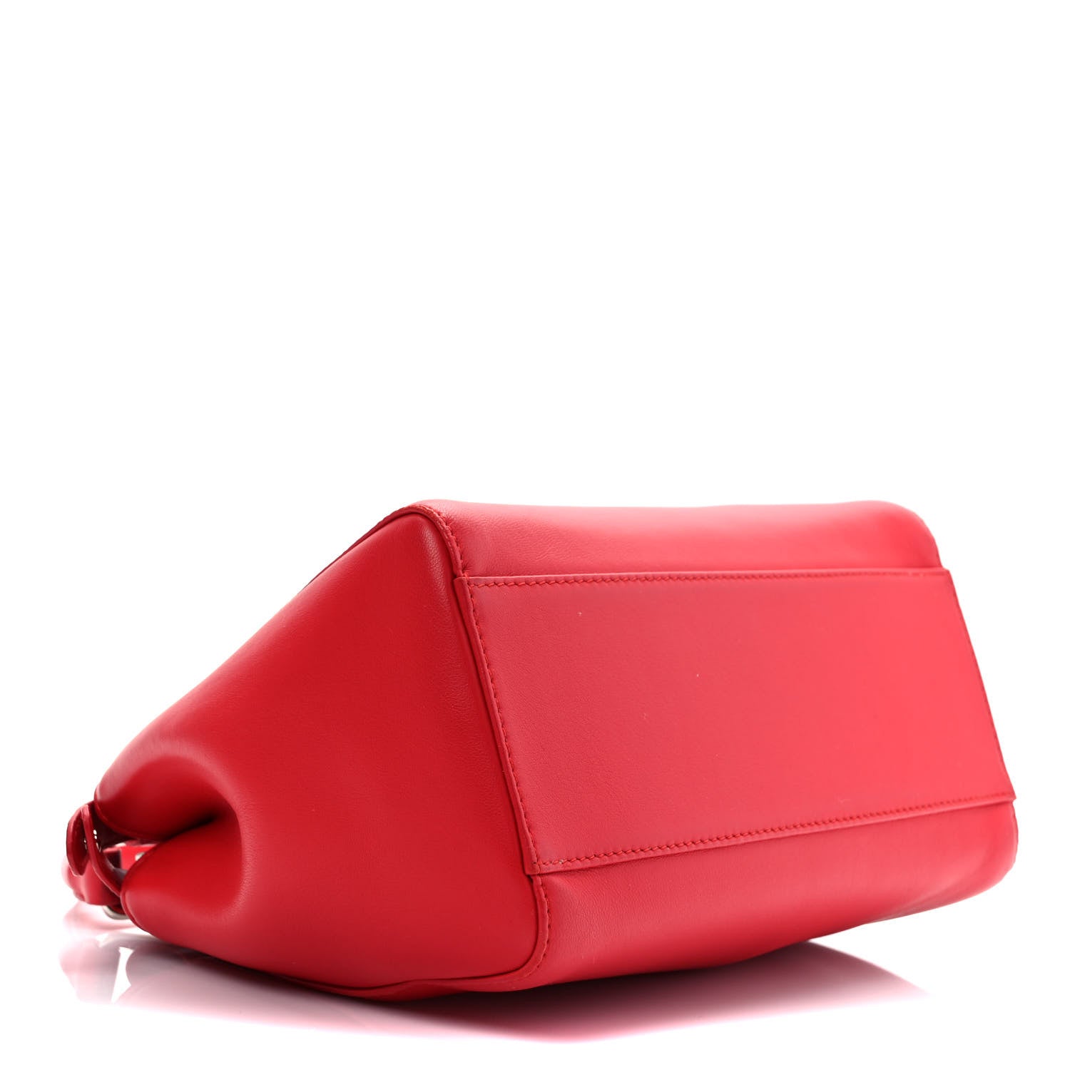 Fendi Nappa Mini Peekaboo Iconic Satchel Fiamma 3 of 7